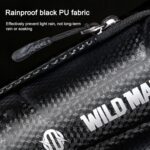 WILD MAN E3 EVA Hard Shell bolsa de almacenamiento de herramientas para bicicleta equipo de ciclismo, E3 (Carbon Pattern) - Imagen 4