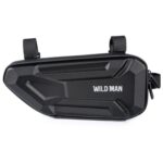 WILD MAN XT4 1.2L EVA Hard Shell Bicicleta Triángulo Bolsa Bolsa lateral para vehículo eléctrico, XT4 (Twill)