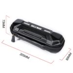 WILD MAN XT11 0.5L EVA Hard Shell bolsa de bicicleta de montaña soporte para botella de agua Kit de herramientas de reparación, XT11 - Imagen 3