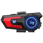 X7 Casco de motocicleta Auriculares Bluetooth Navegación para montar Escuchar canción Trigo duro suave