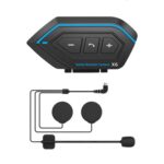 X6 Casco Auriculares Bluetooth Inalámbrico Impermeable Moto Manos Libres Auriculares Estéreo