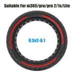 Neumáticos de panal todoterreno coloridos Flick de 8,5 x 2 pulgadas para Xiaomi M365 / Pro / Pro 2 / 1S / Lite, 8.5 x 2-6 (Blue) - Imagen 2