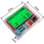Pantalla TFT del probador del transistor de LCR-T10H para la prueba del resistor del condensador del triodo del diodo, LCR-T10H Built Lithium Battery - Imagen 4