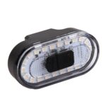 Luz de advertencia para casco, luz trasera de bicicleta, luz colorida recargable de 60 lúmenes, BF-911