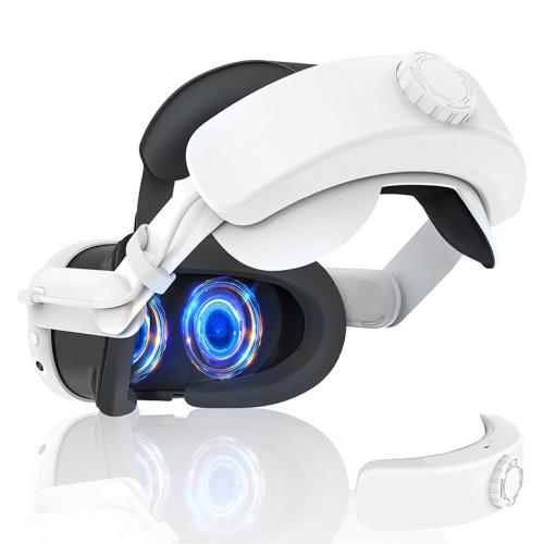 TBD0604311001A.jpg Para Meta Quest 3 Diadema recargable Correa ajustable para la cabeza Batería incorporada de 6000 mAh, Rechargeable Headband - Imagen 1