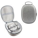 Para Meta Quest 3 VR bolsa de almacenamiento EVA estuche rígido bolso, Grey - Imagen 2