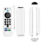 Para Amazon Alexa Voice Remote 3.ª generación anticaída y cubierta protectora para control remoto de TV