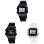 SKMEI 1698 Reloj digital luminoso con hebilla cuadrada deportiva multifuncional resistente al agua hasta 50 m - Imagen 3