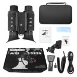 Auriculares de distancia ajustable para pupila, dispositivo de visión nocturna, binoculares digitales 3D HD, telescopio de visión nocturna infrarroja para exteriores, NV8300 - Imagen 2