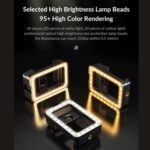 APEXEL Clip multifuncional para teléfono con luz de relleno con interfaz de rosca de 1/4 de pulgada y M17 M37, APL-FL.23 - Imagen 3