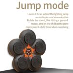 Boxeador electrónico montado en la pared sin perforaciones para el hogar de la máquina de boxeo con música Bluetooth inteligente con luz LED, without Glove - Imagen 3