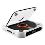 KC-918 Reproductor de CD Bluetooth Auriculares con pantalla táctil recargables Walkman de música pequeño