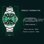SANDA 1099 Reloj electrónico con correa de acero Reloj de cuarzo para hombre Reloj de pulsera personalizado simple - Imagen 3