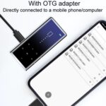 M27 Grabadora de libros electrónicos con reproductor de música MP3/MP4 Bluetooth de 1,8 pulgadas, 8GB - Imagen 4