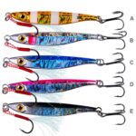 PROBEROS LF126 Plomo de fundición largo, cebo para peces, pesca en mar de agua dulce, señuelos de peces, lentejuelas, 15g - Imagen 4