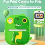 Impresora térmica para niños con cámara de impresión instantánea HD de 2,4 pulgadas, 1080P, con tarjeta de 32G TF - Imagen 3