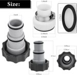 Para adaptador de manguera de piscina Intex con rosca interna, A Set - Imagen 4