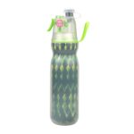 Taza de agua de refrigeración por pulverización para entrenamiento deportivo al aire libre de verano de 470ml, Watermelon 3-layers
