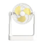 Ventilador de escritorio portátil retráctil USB para el hogar ventilador de techo al aire libre de energía eólica grande, Plug-in Model