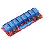 Módulo de relé con aislamiento de optoacoplador compatible con placa de expansión de disparador de alto y bajo nivel, 8 Way 5V