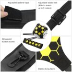 Entrenador de patadas de fútbol, ayuda para entrenamiento de fútbol en solitario con cinturón ajustable, banda de malabarismo para entrenamiento - Imagen 4