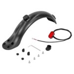 Guardabarros trasero de plástico para patinete Xiaomi M365/1S/PRO, 4 orificios, 8,5 pulgadas, Fender+Tail Light Set