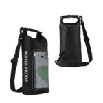 2 en 1 bolso cruzado de ciclismo al aire libre para teléfono móvil bolsa impermeable para natación de PVC, 5L