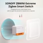 SONOFF ZBMINI L2 interruptor de encendido/apagado inteligente de Control Dual de fuego único interruptor de Control remoto de voz para teléfono móvil - Imagen 2