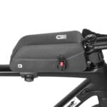 Bolsa para tubo superior de bicicleta fija con perilla impermeable y magnética Rhinowalk K33 de 1,2 l para ciclismo al aire libre