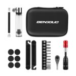 Juego combinado de herramientas de reparación de bicicletas BENGGUO con llave de trinquete para bicicletas de montaña, Set 3