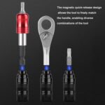 Juego combinado de herramientas de reparación de bicicletas BENGGUO con llave de trinquete para bicicletas de montaña, Set 1 - Imagen 3