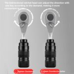 Juego combinado de herramientas de reparación de bicicletas BENGGUO con llave de trinquete para bicicletas de montaña, Set 3 - Imagen 4