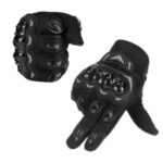 Guantes de protección solar con pantalla táctil antideslizantes para conducción al aire libre en motocicleta, M - Imagen 2
