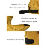 Guantes de motociclismo GHOST RACING, cálidos, transpirables y anticaídas, con dedos completos, L - Imagen 3
