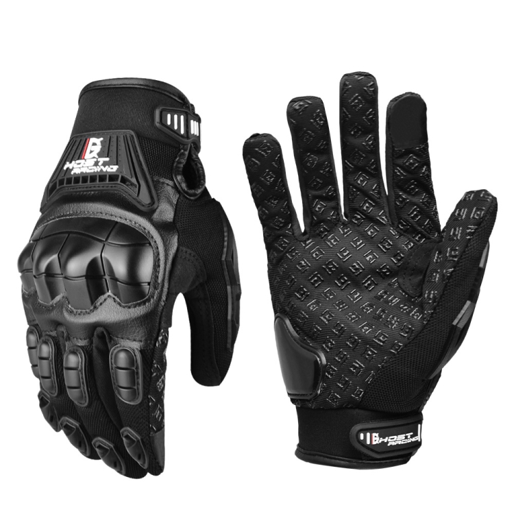 TBD0605221502A.jpg Guantes de goma transpirables anticaídas para montar en motocicleta GHOST RACING con pantalla táctil, L - Imagen 1