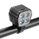 Linterna frontal de alto brillo para andar en bicicleta de noche, Headlight, Horn Light