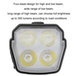 Linterna frontal de alto brillo para andar en bicicleta de noche, Headlight, Horn Light - Imagen 3