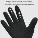 Guantes de ciclismo antideslizantes y transpirables con pantalla táctil de WEST BIKING, XXL - Imagen 4