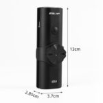 ESLNF Faro delantero para bicicleta de montaña, resistente al agua, de aluminio, con carga USB, para bicicleta de carretera, equipo de ciclismo, Bike Headlight - Imagen 3