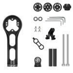 Soporte para computadora de bicicleta WEST BIKING TCR/PCR Base para cámara deportiva, Extended Model