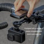 Soporte para computadora de bicicleta WEST BIKING TCR/PCR Base para cámara deportiva, Extended Model - Imagen 4