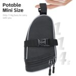 Bolsa para sillín de bicicleta WEST BIKING, bolsa para herramientas portátil, minibolsa para herramientas - Imagen 3