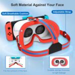 Gafas de realidad virtual DEVASO compatibles con Switch / Switch OLED Gaming Console, 1127225 - Imagen 4