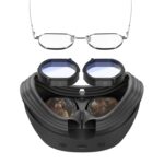 Para PlayStation VR 2 DEVASO 4 en 1 Gafas con anillo antirayaduras