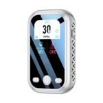 Detector de monóxido de carbono portátil Alarma de detección para exteriores en el hogar, D6 Gray