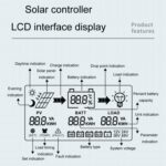 Controlador de carga solar inteligente MPPT de 12 V/24 V, CM-D20 - Imagen 3