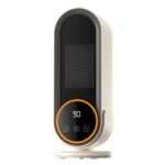 Calentador eléctrico inteligente de escritorio con calefacción de cerámica PTC E68S de 1200 W, EU Plug
