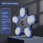 Máquina de boxeo con música Bluetooth inteligente, equipo de entrenamiento de reacción, With Adult Gloves - Imagen 3