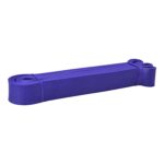 Banda de resistencia de látex para entrenamiento de fuerza, aro de resistencia, dominadas, aro asistido, banda elástica para yoga, 2080x4.5x32mm Purple