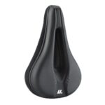 Funda de cojín de asiento suave de cuero PU con esponja gruesa para bicicleta WEST BIKING